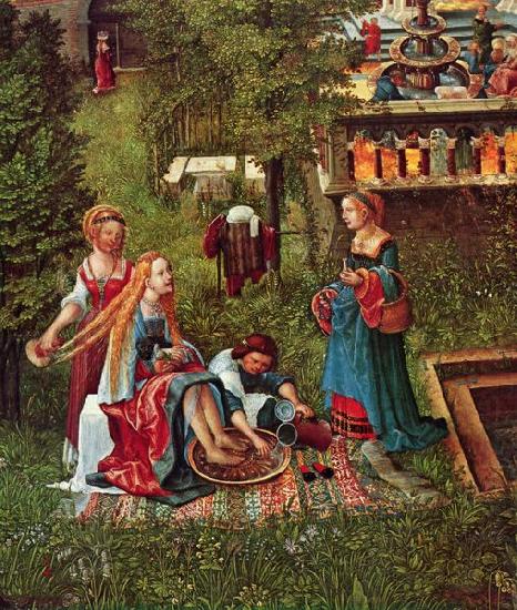 Albrecht Altdorfer Susanna im Bade china oil painting image